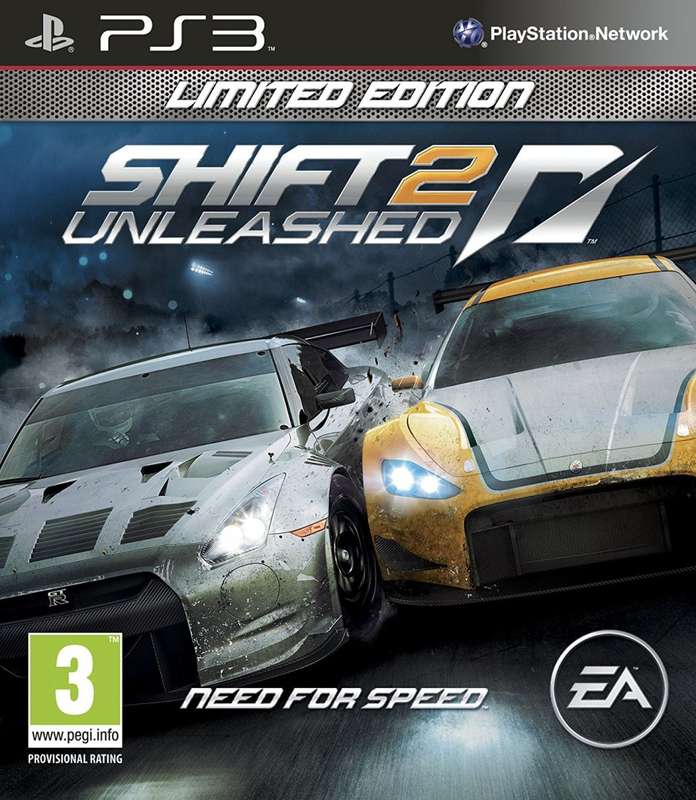 PS3 Need For Speed Shift 2 Unleashed Limited Edition / As New