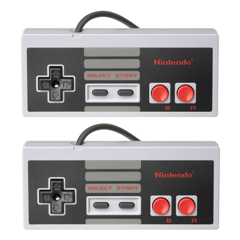 Nintendo Classic Mini NES Console With Two Controllers Bundle / Brand New