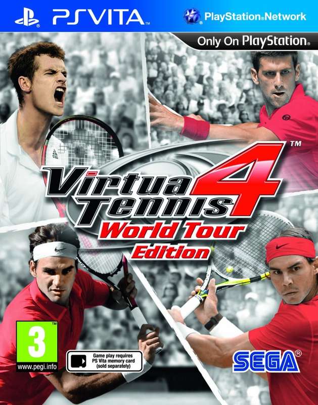 PSVITA Virtua Tennis 4 World Tour Edition
