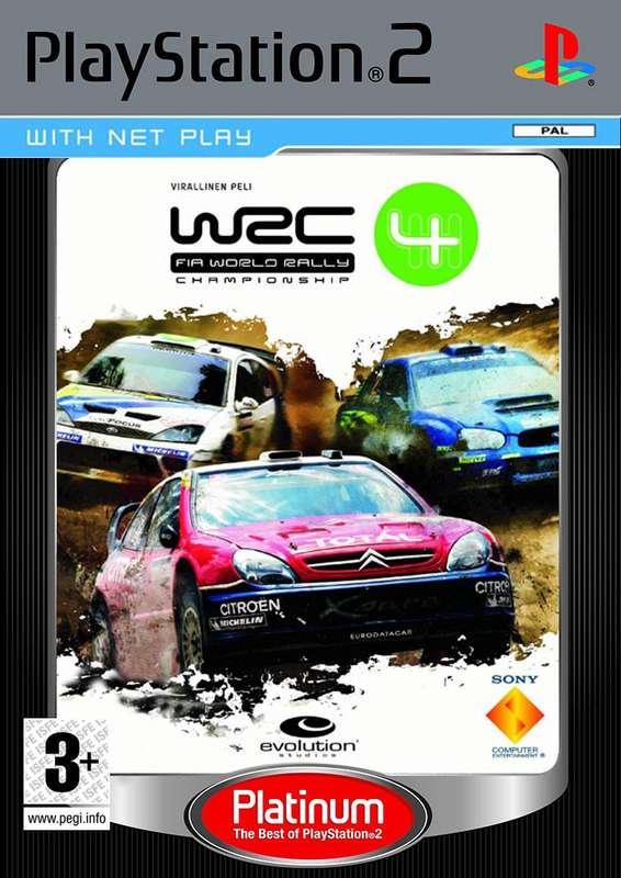 PS2 WRC 4 FIA World Rally Championship Platinum
