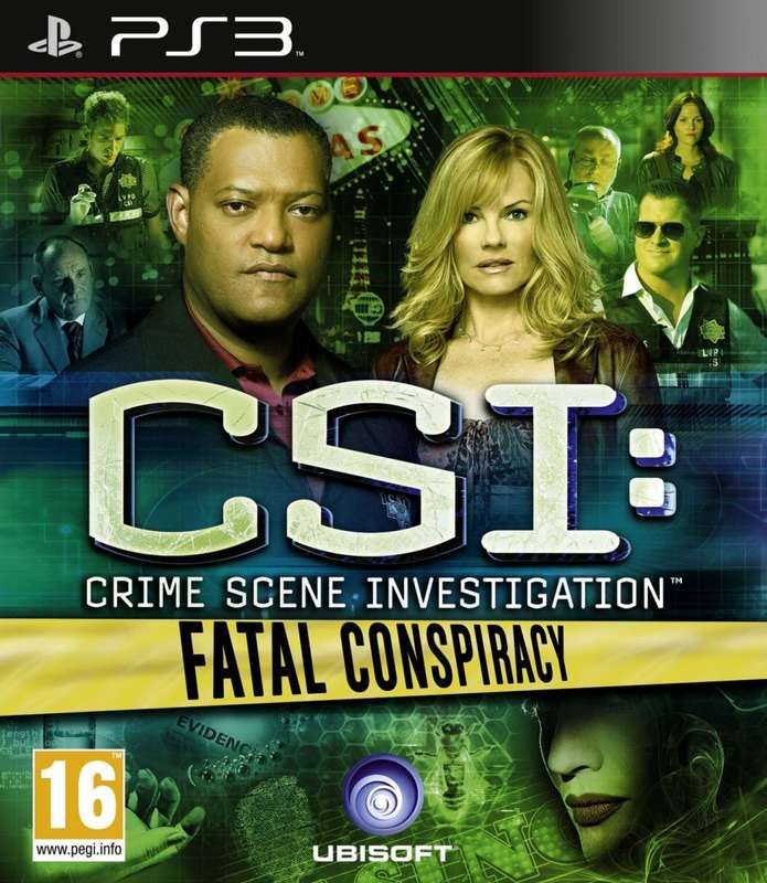 PS3 CSI Crime Scene Investigation Fatal Conspiracy
