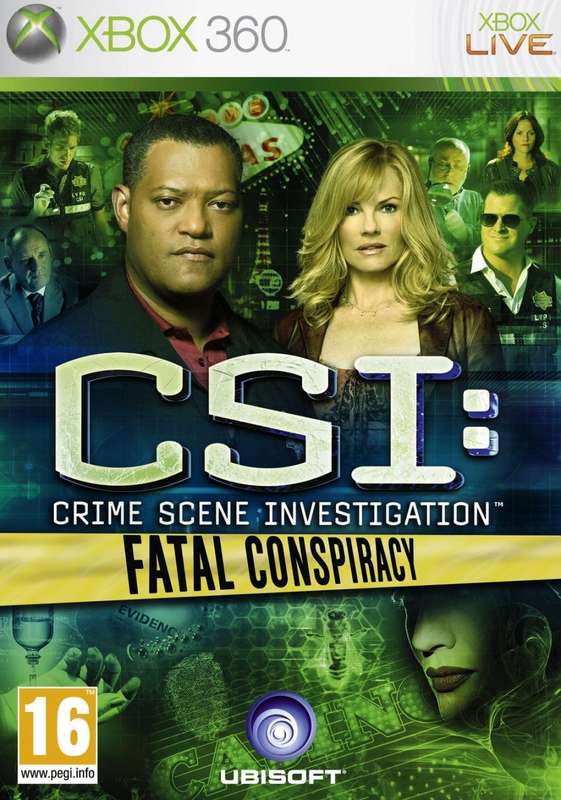 Xbox 360 CSI Crime Scene Investigation Fatal Conspiracy / Original Product
