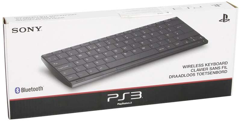 PS3 Sony Wireless Keyboard / As New (Boxed)