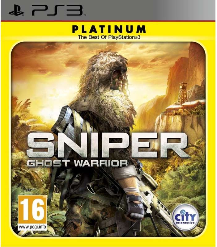 PS3 Sniper Ghost Warrior Platinum