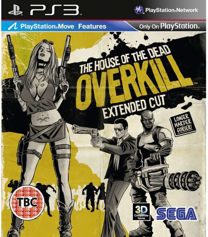 PS3 The House Of The Dead Overkill Extended Cut