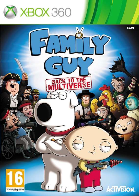 XBOX 360 FAMILY GUY BACK TO THE MULTIVERSE / ORIGINAL PRODUCT / BID TO WIN