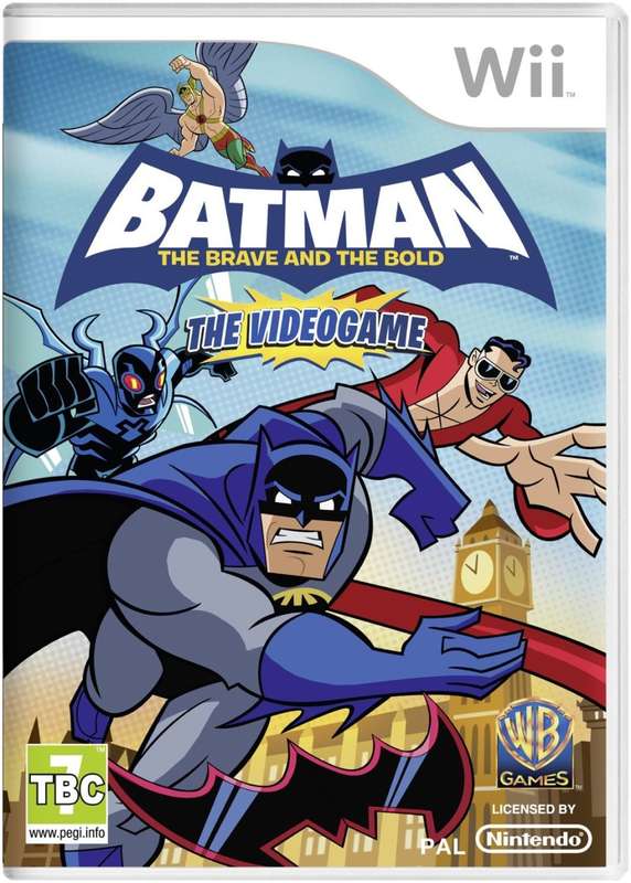 WII BATMAN THE BRAVE AND THE BOLD