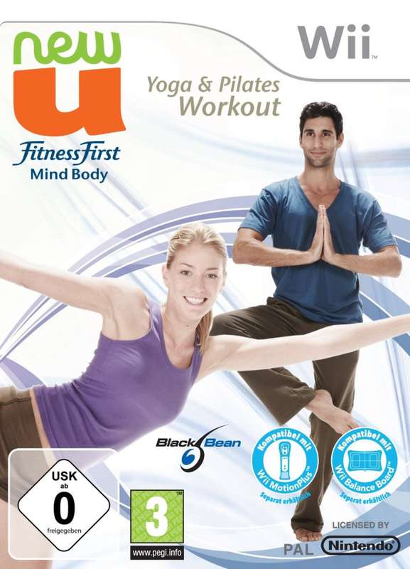Wii NewU Fitness First Mind Body Yoga & Pilates Workout