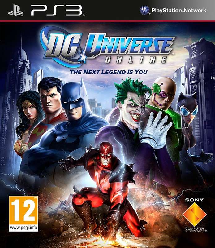PS3 DC UNIVERSE ONLINE