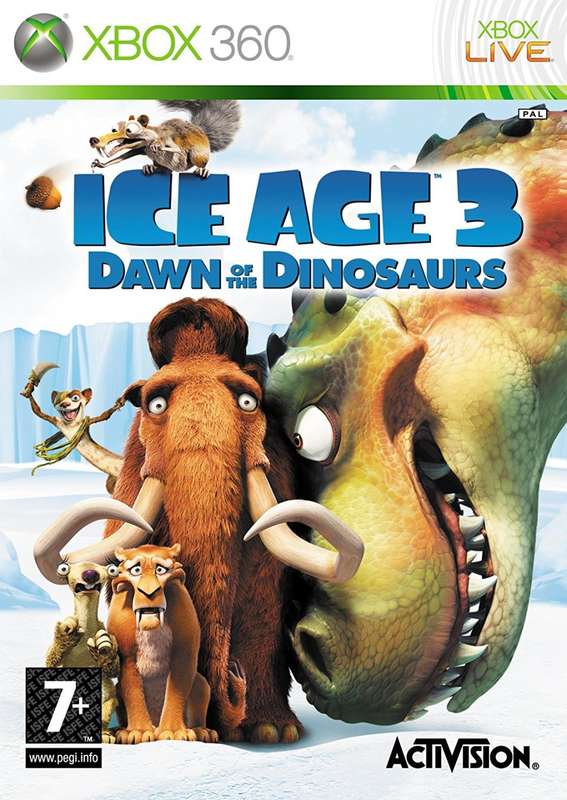 Xbox 360 Ice Age 3 Dawn Of The Dinosaurs / Original Product