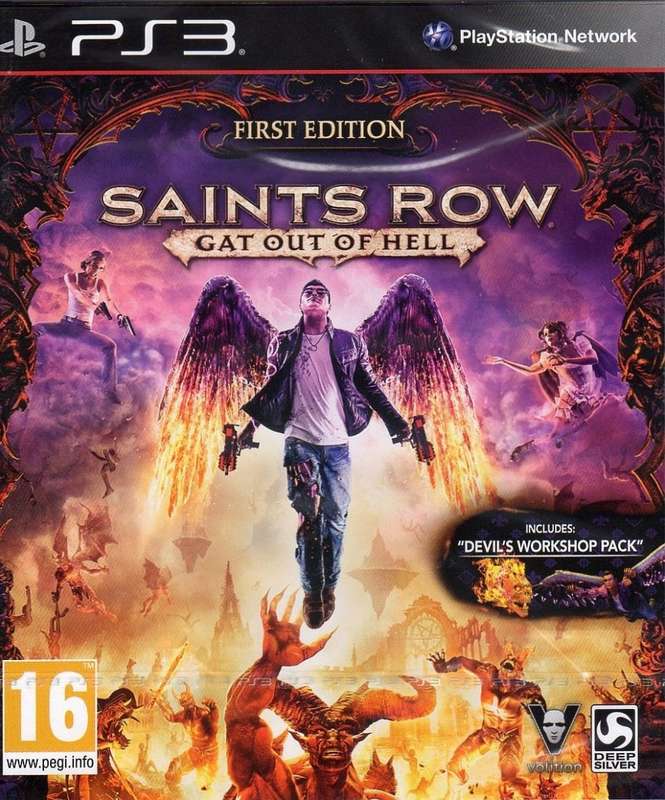 PS3 Saints Row Gat Out Of Hell