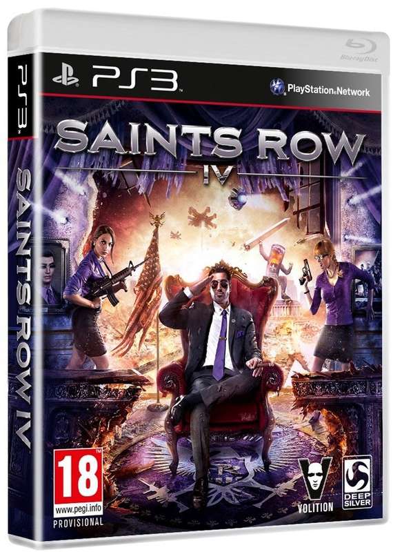 PS3 Saints Row IV / As New