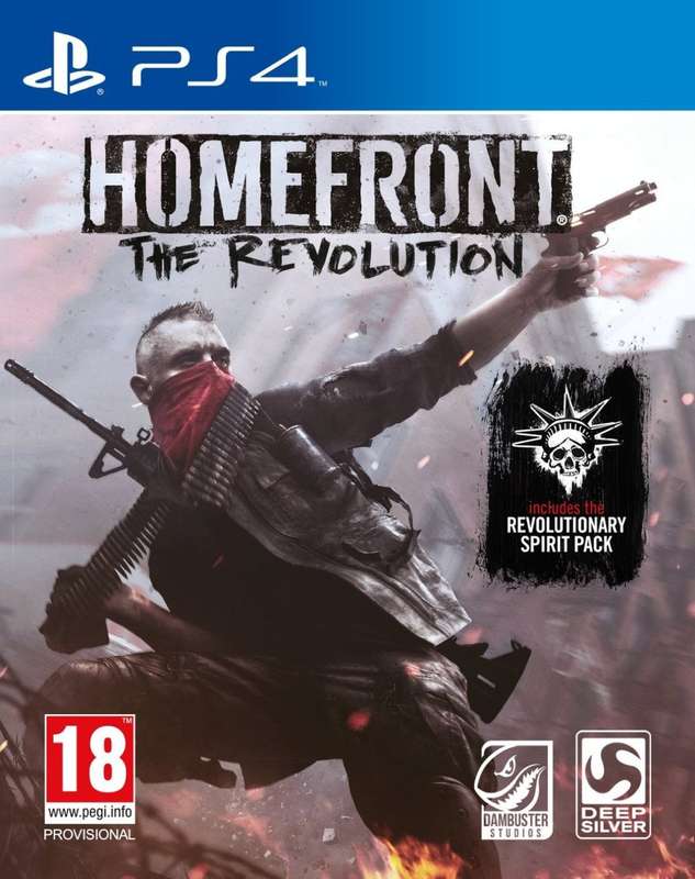 PS4 Homefront The Revolution Day One Edition / Brand New (Sealed)