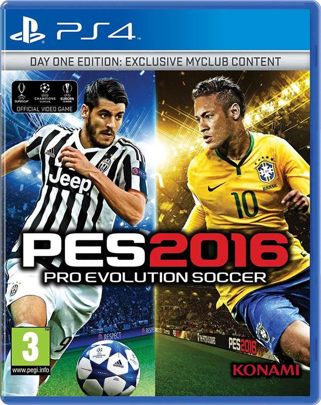 PS4 PES 2016 Day One Edition