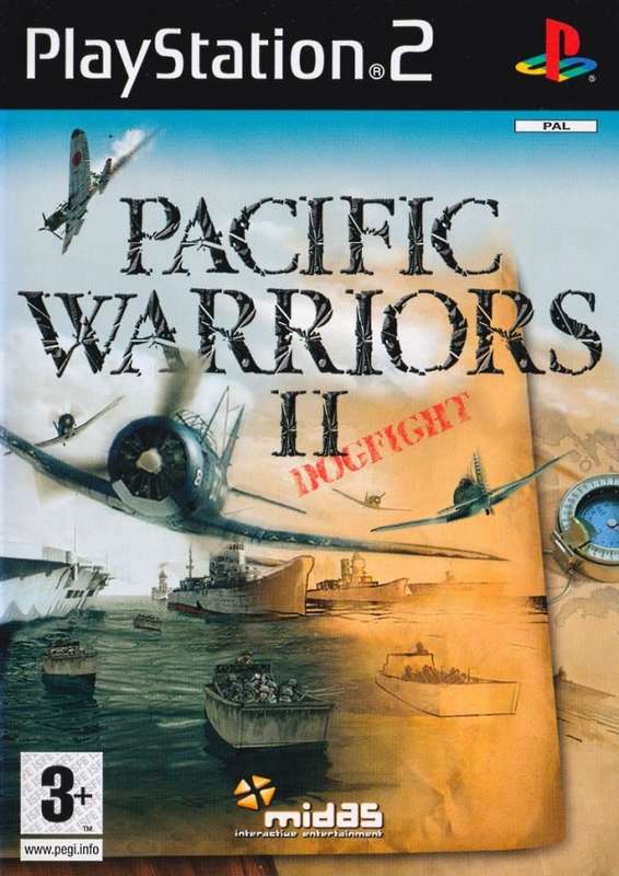 PS2 PACIFIC WARRIORS II DOGFIGHT