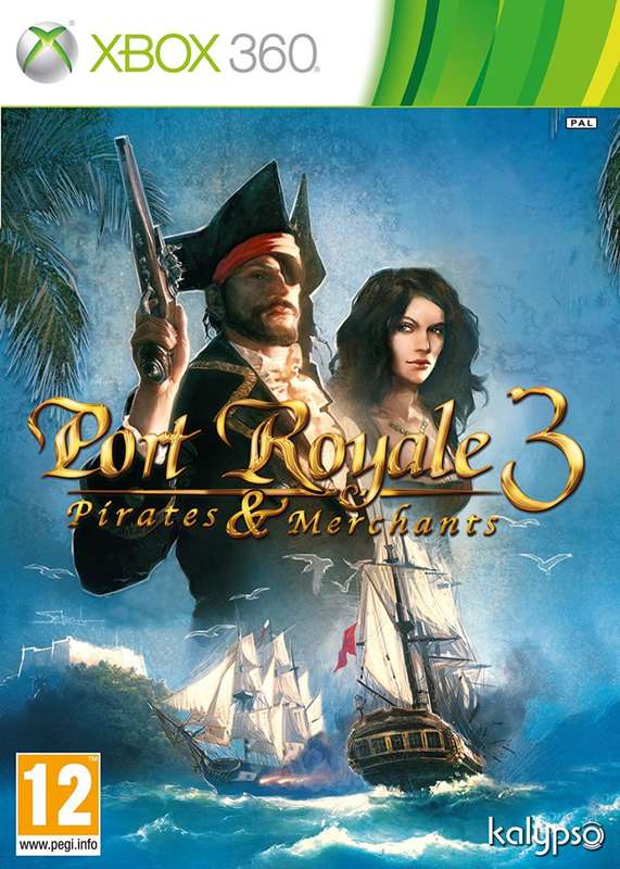 Xbox 360 Port Royale 3 Pirates & Merchants / Original Product