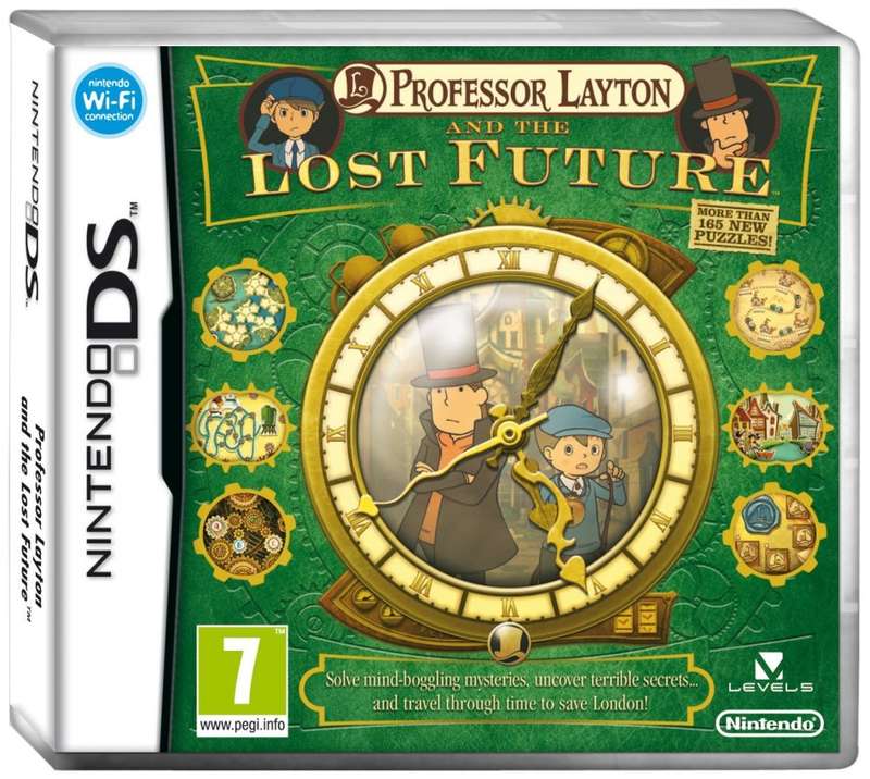 NINTENDO DS PROFESSOR LAYTON AND THE LOST FUTURE / BRAND NEW (SEALED)