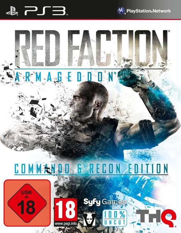 PS3 Red Faction Armageddon Commando & Recon Edition