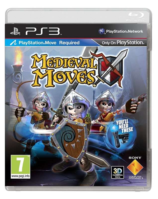 PS3 Medieval Moves / Brand New (Sealed) / Sag