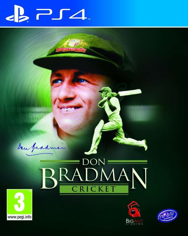 PS4 Don Bradman Cricket / As New