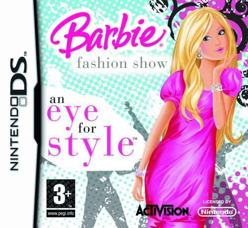 NINTENDO DS BARBIE FASHION SHOW AN EYE FOR STYLE / BID TO WIN