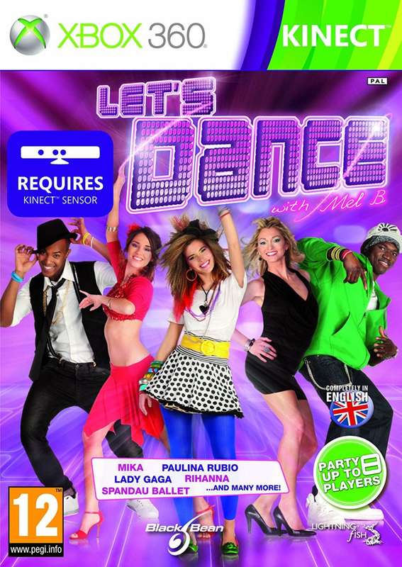 Xbox 360 Lets Dance With Mel B / Original Product / Sag