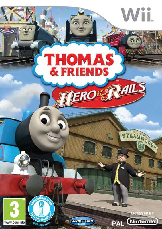 Wii Thomas & Friends Hero Of The Rails / As New