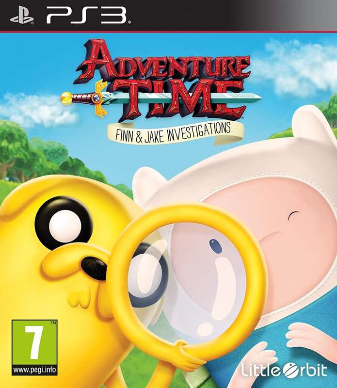PS3 Adventure Time Finn & Jake Investigations / As New