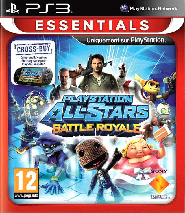 PS3 Playstation All-Stars Battle Royale Essentials / Brand New (Sealed)