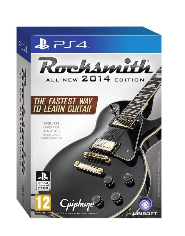 PS4 Rocksmith 2014 Edition With Cable Bundle / Brand New (Sealed)