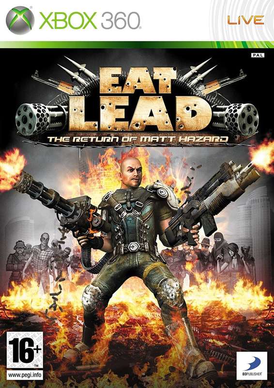 Xbox 360 Eat Lead The Return Of Matt Hazard / Original Product