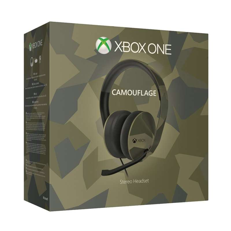 X1 Camouflage Stereo Headset Special Edition / Brand New (Sealed)