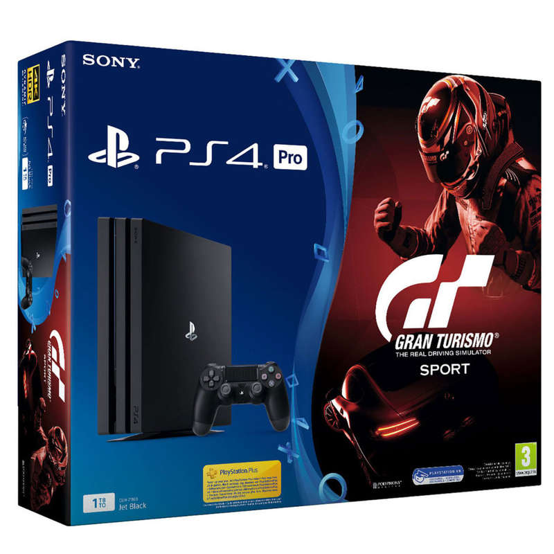 PS4 PRO 1TB CONSOLE & GT SPORT BUNDLE / BRAND NEW (SEALED) / BID TO WIN