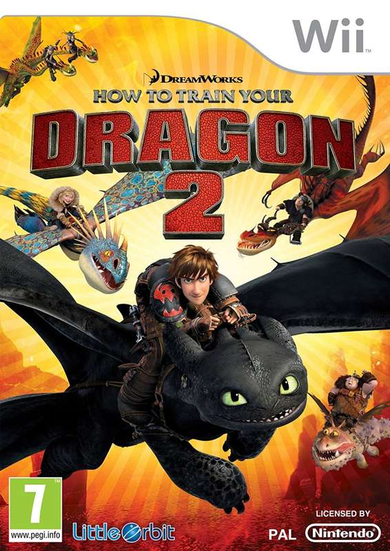 Wii Dreamworks How To Train Your Dragon 2
