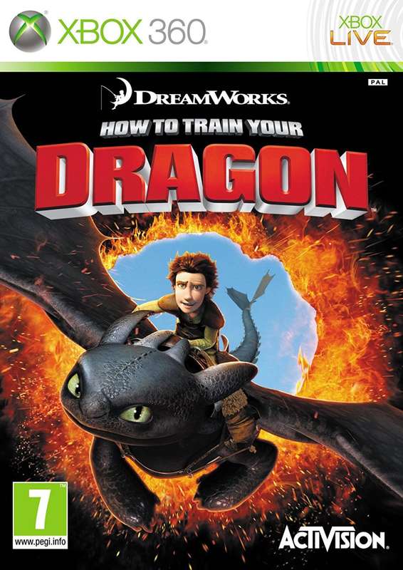 Xbox 360 Dreamworks How To Train Your Dragon / As New / Original Product