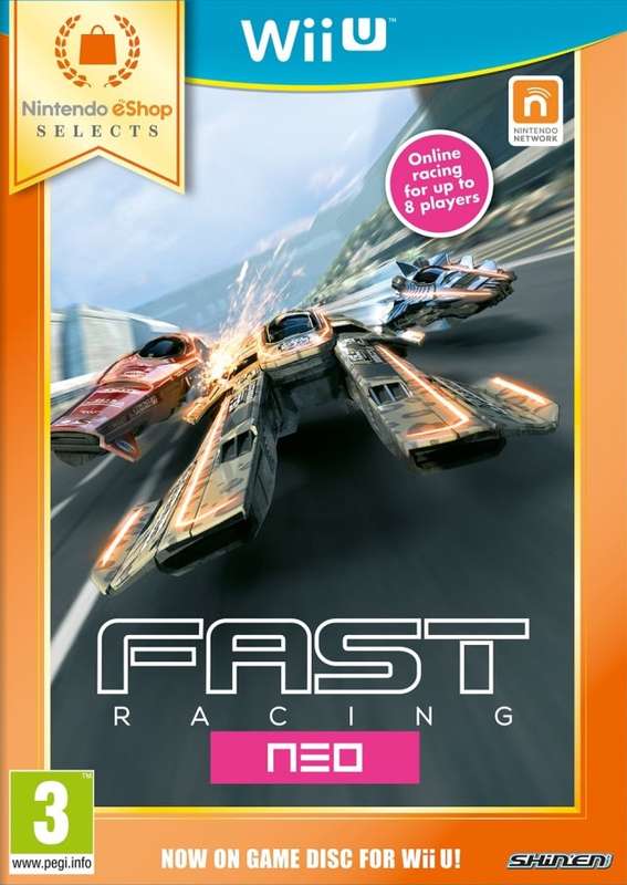 WiiU Fast Racing Neo Nintendo Selects / Brand New (Sealed)