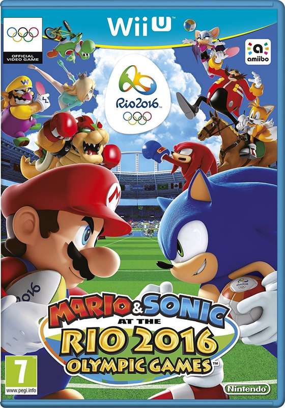 WiiU Mario & Sonic At The Rio 2016 Olympic Games / Brand New (Sealed)
