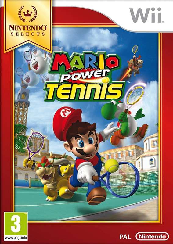 Wii Mario Power Tennis Nintendo Selects / Brand New (Sealed)