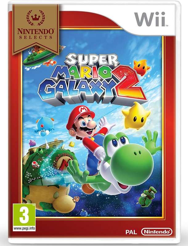 Wii Super Mario Galaxy 2 Nintendo Selects / As New