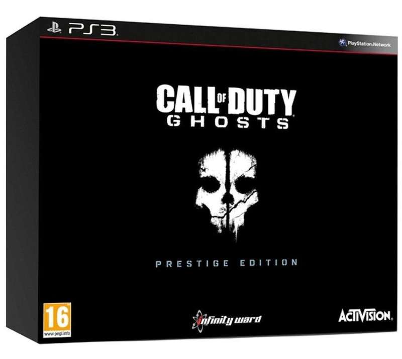 PS3 Call Of Duty Ghosts Prestige Edition
