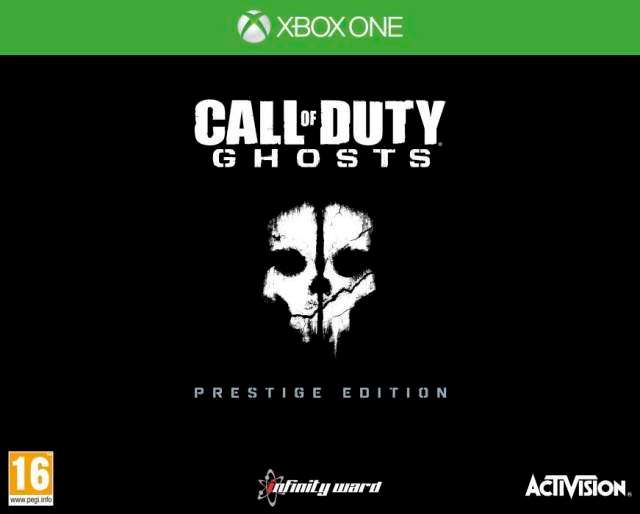 X1 Call Of Duty Ghosts Prestige Edition / Brand New (Sealed)