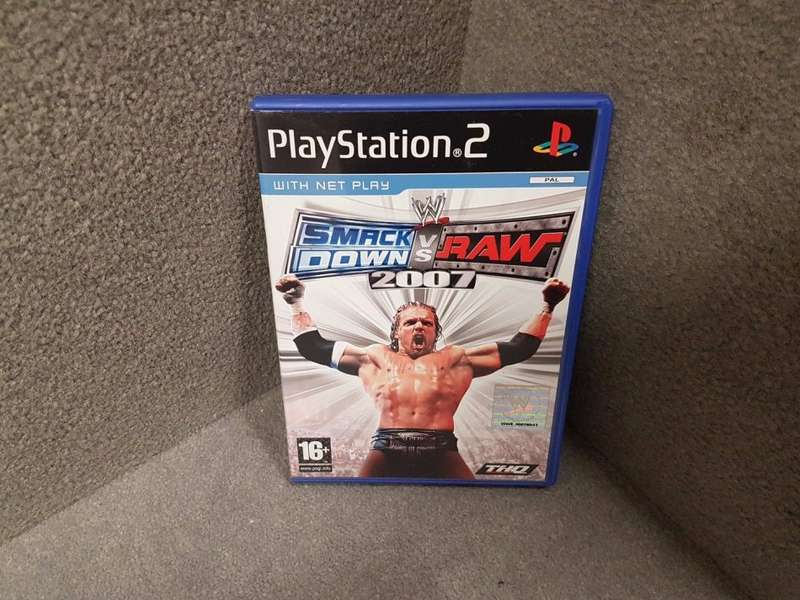 PS2 WWE Smackdown Vs Raw 2007