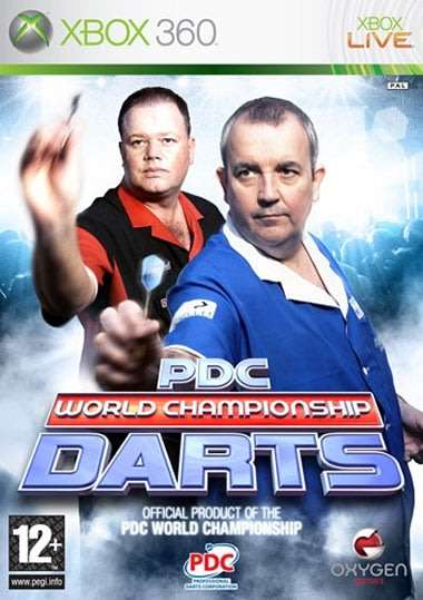 XBOX 360 PDC WORLD CHAMPIONSHIP DARTS 2008 / AS NEW / ORIGINAL PRODUCT