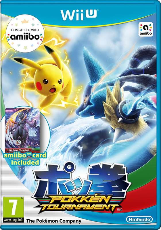 WiiU Pokken Tournament Shadow Mewtwo Amiibo Card Limited Edition / Brand New (Sealed)