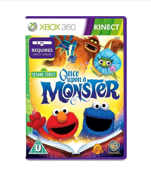 Xbox 360 Sesame Street Once Upon A Monster / Original Product / Sag