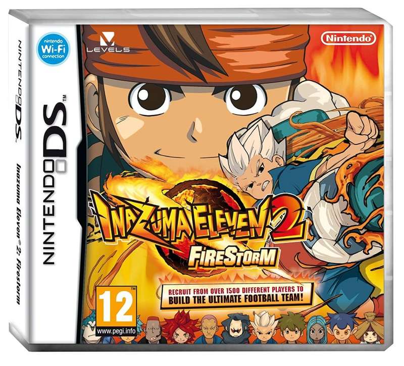 Nintendo DS Inazuma Eleven 2 Firestorm / Brand New (Sealed)