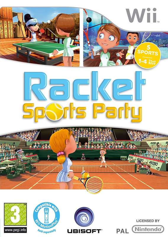 Wii Racket Sports Party / Brand New (Sealed)