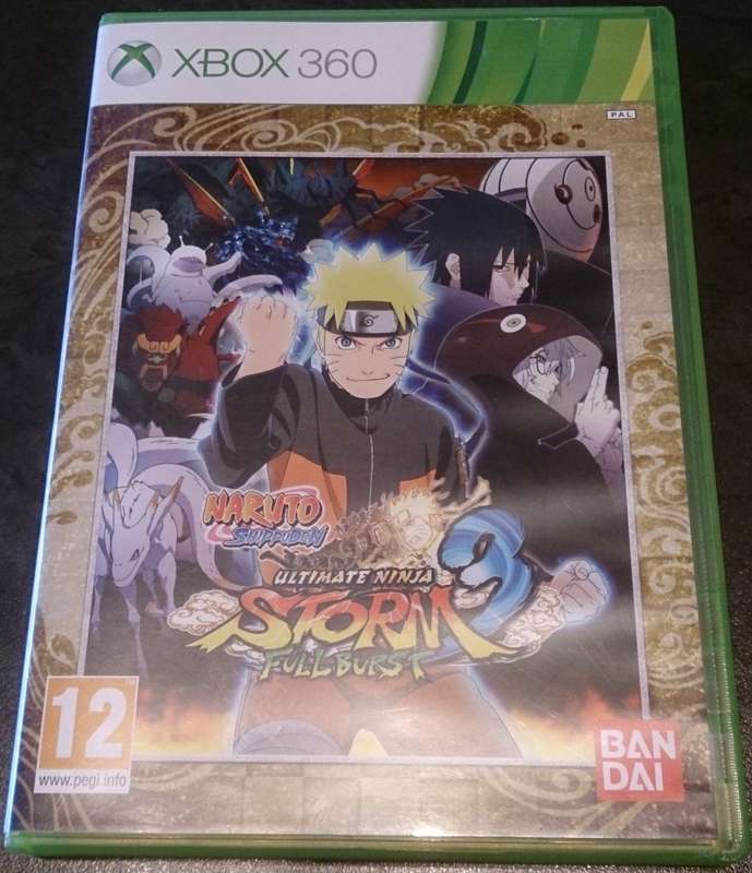 Xbox 360 Naruto Shippuden Ultimate Ninja Storm 3 Full Burst / Original Product