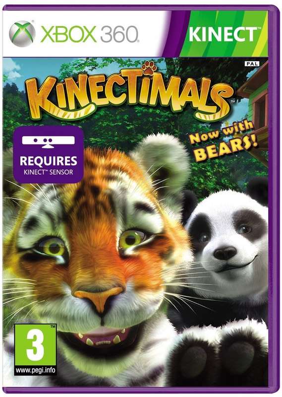 Xbox 360 Kinectimals Now With Bears / Original Product / Sag