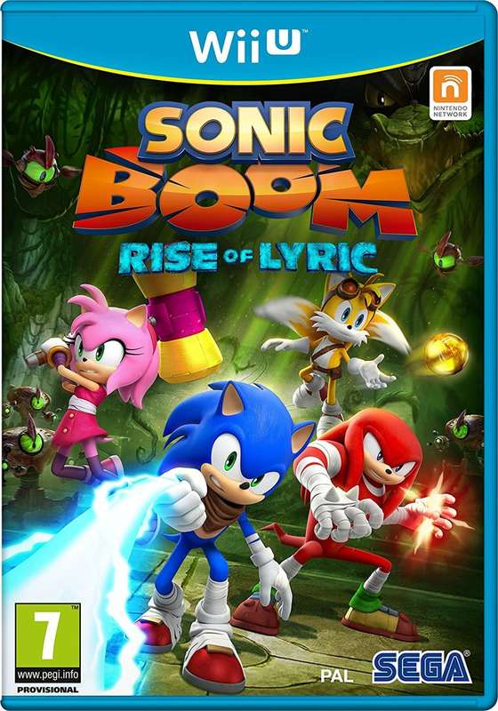 WiiU Sonic Boom Rise Of Lyric / Brand New (Sealed)